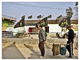 سوگواره چهارم-عکس 22-حمید رضا حبیبی محب سراج-پیاده روی اربعین از نجف تا کربلا