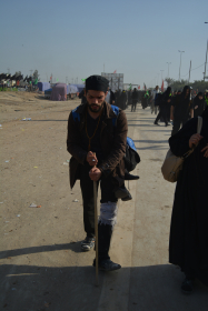 سوگواره سوم-عکس 8-محمد باقر رجایی مجرد-پیاده روی اربعین از نجف تا کربلا