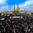 لحظه سال تحویل در حرم مطهر حضرت فاطمه معصومه سلام الله علیها