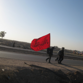 سوگواره دوم-عکس 71-محمد کشاورز-پیاده روی اربعین از نجف تا کربلا