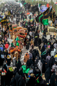 سوگواره پنجم-عکس 49-مجید حجتی-پیاده روی اربعین از نجف تا کربلا