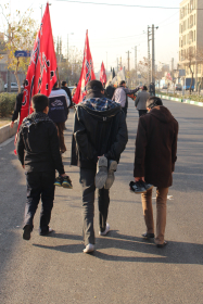 سوگواره چهارم-عکس 42-حسین دیواندری-پیاده روی اربعین از نجف تا کربلا