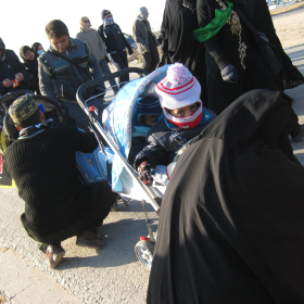 سوگواره دوم-عکس 65-محمد کشاورز-پیاده روی اربعین از نجف تا کربلا