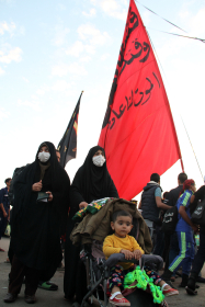 سوگواره پنجم-عکس 43-محمد شهبازی-پیاده روی اربعین از نجف تا کربلا