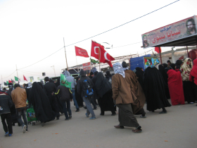 سوگواره دوم-عکس 129-محمد کشاورز-پیاده روی اربعین از نجف تا کربلا