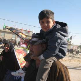 سوگواره دوم-عکس 116-محمد کشاورز-پیاده روی اربعین از نجف تا کربلا