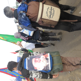 سوگواره سوم-عکس 13-محمد ابراهیمی-پیاده روی اربعین از نجف تا کربلا