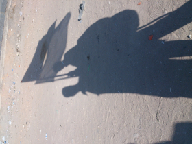 سوگواره سوم-عکس 5-محمد حسن غضنفری هرندی-پیاده روی اربعین از نجف تا کربلا
