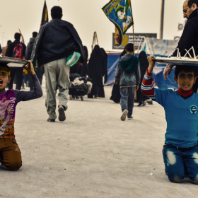 سوگواره پنجم-عکس 6-مرتضی شادور-پیاده روی اربعین از نجف تا کربلا