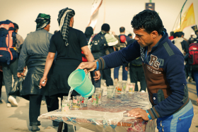 سوگواره سوم-عکس 26-محمد شاه علی-پیاده روی اربعین از نجف تا کربلا
