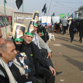 سوگواره پنجم-عکس 11-علی سهرابی-پیاده روی اربعین از نجف تا کربلا
