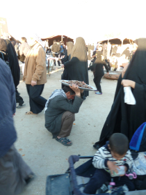 سوگواره دوم-عکس 10-حسین مذنب-پیاده روی اربعین از نجف تا کربلا