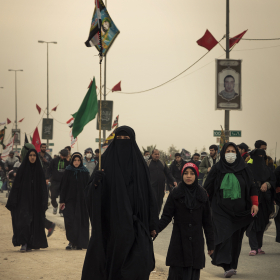 سوگواره پنجم-عکس 18-یحیی محمد علیی-پیاده روی اربعین از نجف تا کربلا