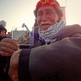 سوگواره سوم-عکس 52-حسین استوار -پیاده روی اربعین از نجف تا کربلا