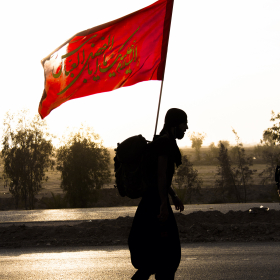 سوگواره پنجم-عکس 53-علی معصومی-پیاده روی اربعین از نجف تا کربلا