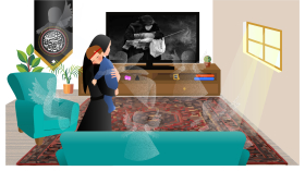 فراخوان تصویرسازی روضه‌های خانگی-مریم محمدی-تصویرسازی روضه‌های خانگی
