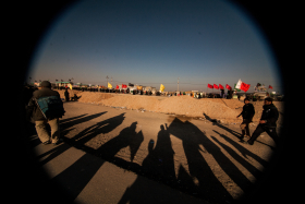 سوگواره دوم-عکس 9-روح الله خسروی نژاد-پیاده روی اربعین از نجف تا کربلا