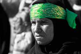 سوگواره سوم-عکس 15-محمد طاها مازندرانی-پیاده روی اربعین از نجف تا کربلا