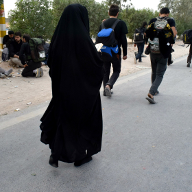 سوگواره پنجم-عکس 1-محمد حسین صادقی-پیاده روی اربعین از نجف تا کربلا