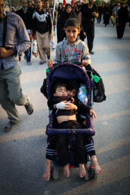 سوگواره چهارم-عکس 12-محمد رضا میثمی-پیاده روی اربعین از نجف تا کربلا