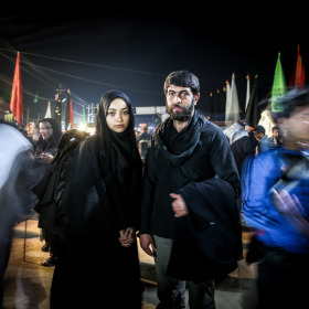 سوگواره پنجم-عکس 33-سید محمود حسینی-پیاده روی اربعین از نجف تا کربلا