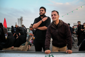 سوگواره پنجم-عکس 20-مسعود ماکاوند-پیاده روی اربعین از نجف تا کربلا