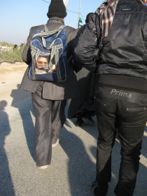 سوگواره دوم-عکس 133-محمد کشاورز-پیاده روی اربعین از نجف تا کربلا