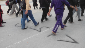 سوگواره سوم-عکس 2-حسن منصوری حبیب ابادی-پیاده روی اربعین از نجف تا کربلا