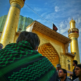 سوگواره پنجم-عکس 4-علی سلیمی-پیاده روی اربعین از نجف تا کربلا