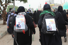 یازدهمین سوگواره عاشورایی عکس هیأت-احمدرضا کریمی-بخش ویژه-پیاده‌روی اربعین حسینی(تک عکس)