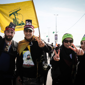 سوگواره پنجم-عکس 14-سید محمود حسینی-پیاده روی اربعین از نجف تا کربلا
