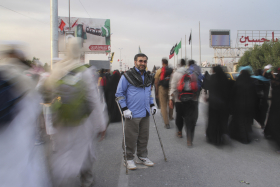 سوگواره پنجم-عکس 14-مسعود ماکاوند-پیاده روی اربعین از نجف تا کربلا