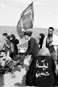 سوگواره چهارم-عکس 4-محمد شهبازی-پیاده روی اربعین از نجف تا کربلا