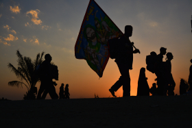 سوگواره چهارم-عکس 60-مهرداد  حسنی-پیاده روی اربعین از نجف تا کربلا