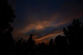 سوگواره سوم-عکس 11-حسین بهرام نژاد-پیاده روی اربعین از نجف تا کربلا