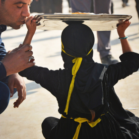 سوگواره سوم-عکس 7-حسین علی پور-پیاده روی اربعین از نجف تا کربلا