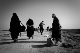 سوگواره سوم-عکس 60-حسین استوار -پیاده روی اربعین از نجف تا کربلا