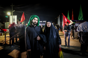 سوگواره پنجم-عکس 39-سید محمود حسینی-پیاده روی اربعین از نجف تا کربلا