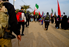 سوگواره سوم-عکس 16-محمد حسین ابراهیمی ورکیانی-پیاده روی اربعین از نجف تا کربلا