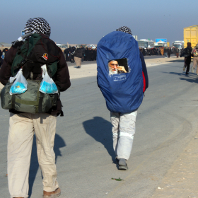 سوگواره دوم-عکس 2-امید عباسی-پیاده روی اربعین از نجف تا کربلا