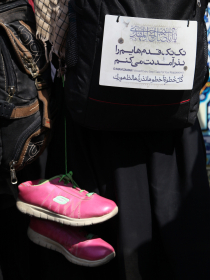 هشتمین سوگواره عاشورایی عکس هیأت-معصومه  فریبرزی-بخش جنبی-پیاده روی اربعین حسینی