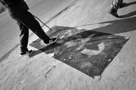 سوگواره سوم-عکس 3-حسین علی پور-پیاده روی اربعین از نجف تا کربلا