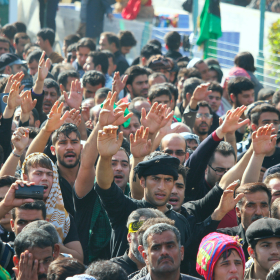 سوگواره چهارم-عکس 16-محمد حسن غضنفری هرندی-پیاده روی اربعین از نجف تا کربلا