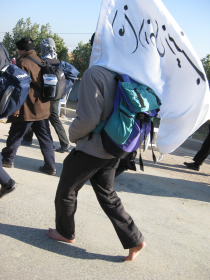 سوگواره دوم-عکس 135-محمد کشاورز-پیاده روی اربعین از نجف تا کربلا