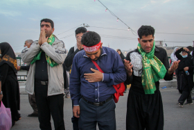 سوگواره پنجم-عکس 24-مسعود ماکاوند-پیاده روی اربعین از نجف تا کربلا