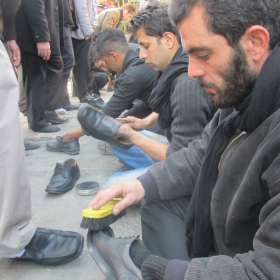 سوگواره دوم-عکس 23-سید صالح پورمعروفی-پیاده روی اربعین از نجف تا کربلا
