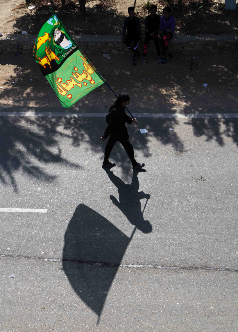 سوگواره پنجم-عکس 64-علی  حسن زاده-پیاده روی اربعین از نجف تا کربلا