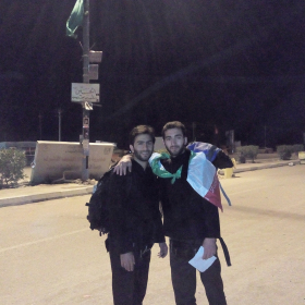 سوگواره سوم-عکس 33-حامد بیگلری-پیاده روی اربعین از نجف تا کربلا