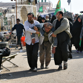 سوگواره سوم-عکس 11-امیر حسامی نزاد-پیاده روی اربعین از نجف تا کربلا