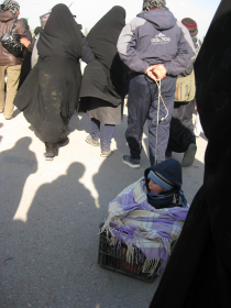 سوگواره دوم-عکس 137-محمد کشاورز-پیاده روی اربعین از نجف تا کربلا
